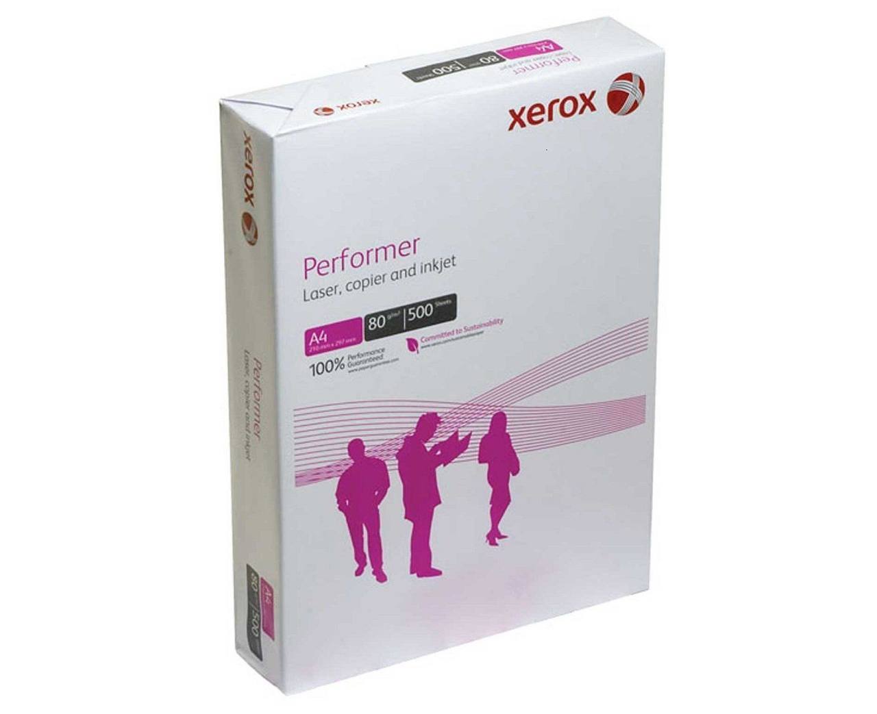 Папір для друку XEROX Performer A4, 80 г/м2, 500 арк., білий